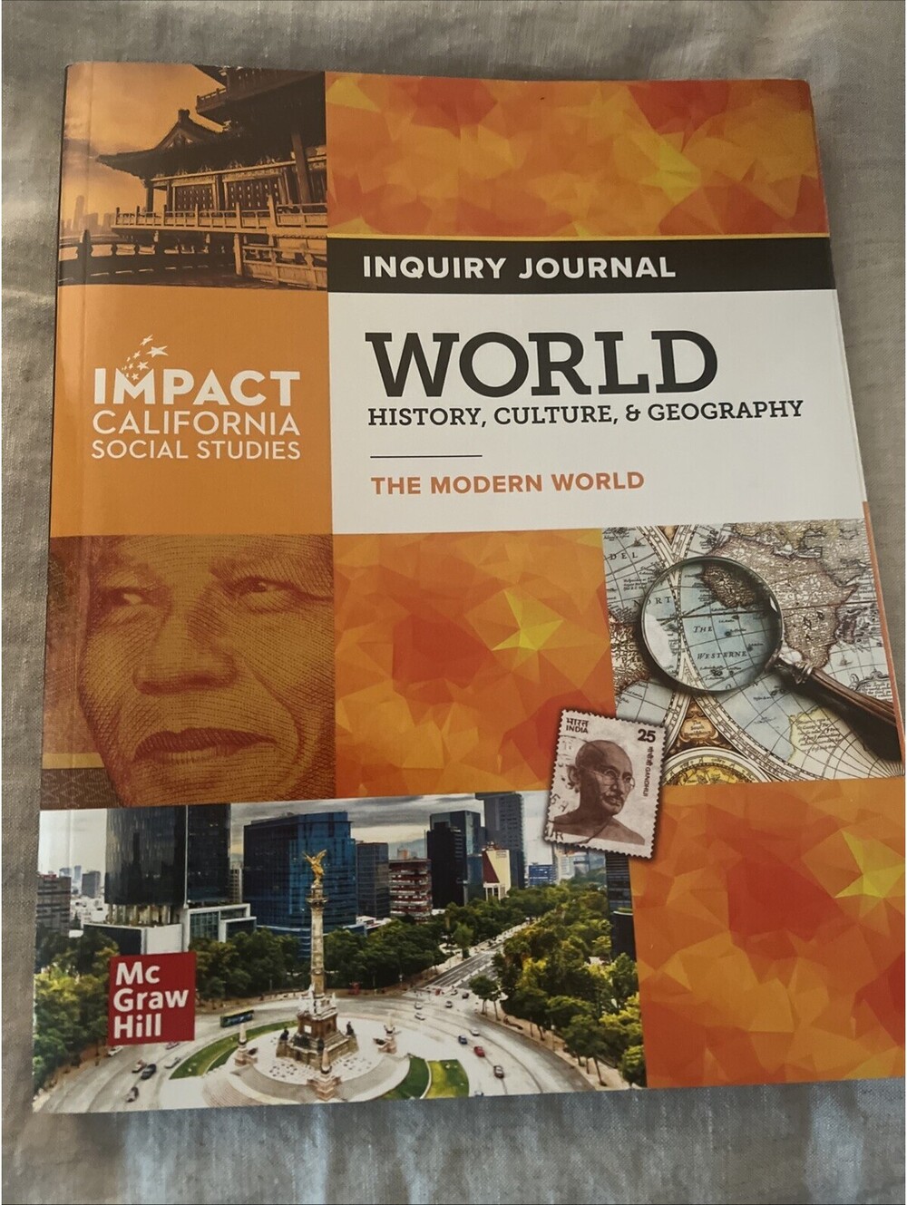 World History, Culture, & Geography Replacement Textbook, Jackson J. Spie VG